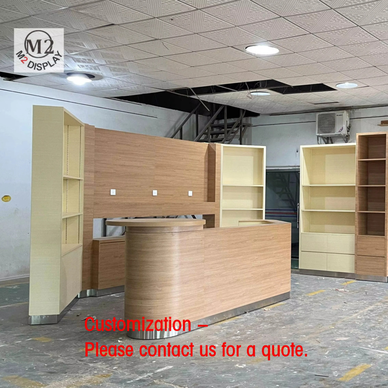 Interior Design Nail Salon - Витрина для салона красоты custom.M2, демонстрационный