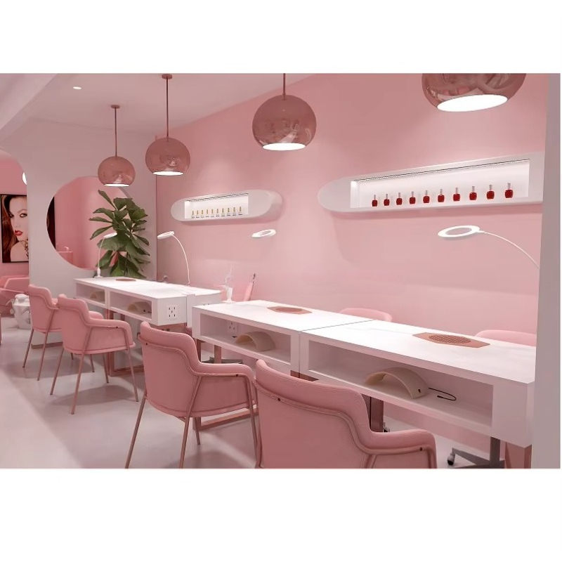Interior Design Nail Salon - Изготовленная на заказ современная коммерческая мебель