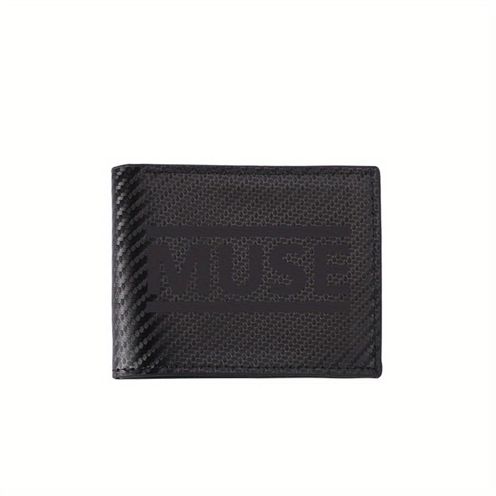 Interior Design Name Card - Мужские кошельки с именем группы Muse,