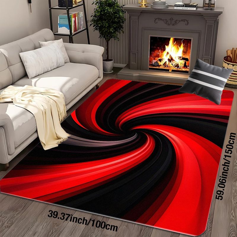 Фланелевый ковер с принтом в к – обзор и цена Printed Rug Abstract