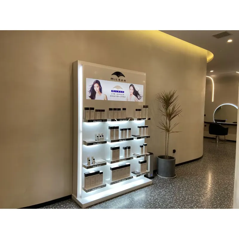 Стеллажи для демонстрации косм – обзор и цена Interior Design Nail Salon
