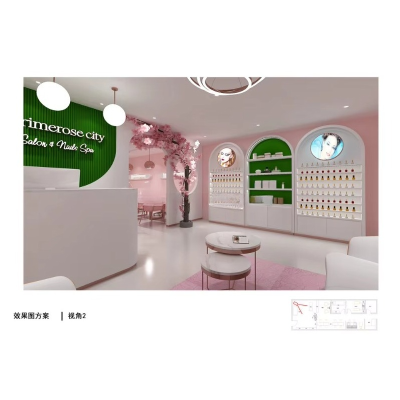 Изготовленная на заказ совреме – обзор и цена Interior Design Nail Salon
