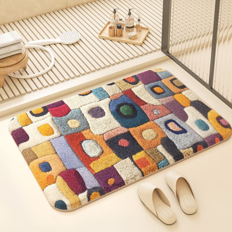 Коврик для ванной VIKAMA: Совр – обзор и цена Printed Rug Abstract