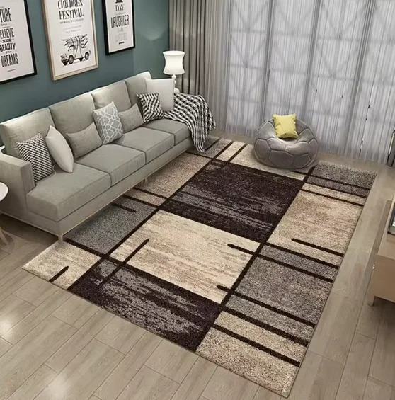 Современный абстрактный геомет – обзор и цена Printed Rug Abstract