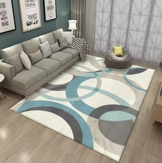 Современный абстрактный геомет – обзор и цена Printed Rug Abstract